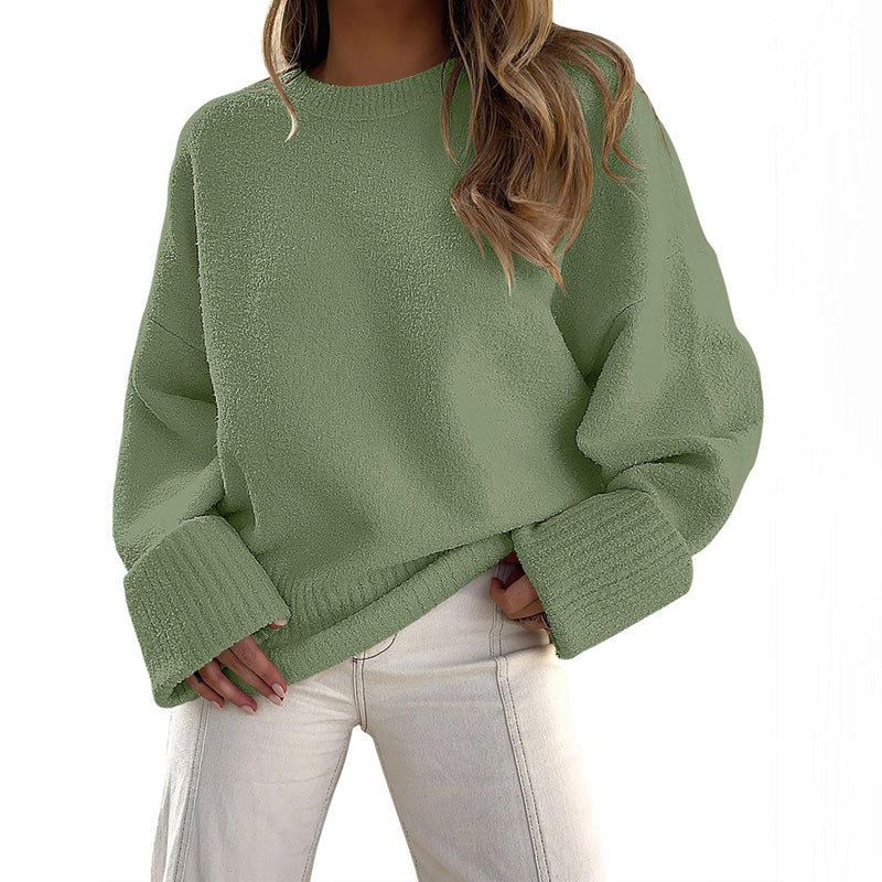 R&B | Oversize Strickpullover Acryl Modern und Komfortabel