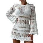 Damen modisches Häkelkleid R&B