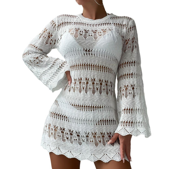Damen modisches Häkelkleid R&B