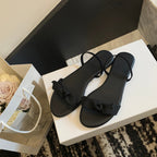 Damen Elegante und bequeme Sandalen mit dekorativem Schleifenakzent R&B