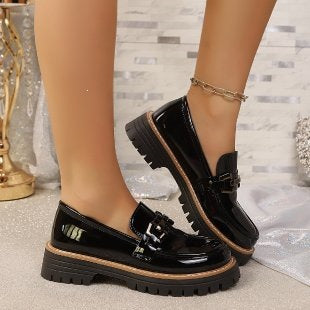 Damen Trendige und bequeme Slipper mit robustem Sohlenprofil R&B