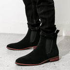 Damen Modische Chelsea-Boots mit elastischem Einsatz und rutschfester Sohle R&B