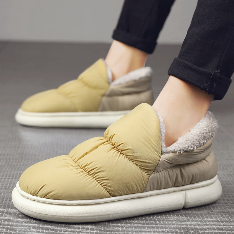 Damen Warmgefütterte Slipper mit rutschfester Sohle R&B