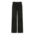 Damen Weite Chinohosen mit hohem Bund und seitlichen Taschen R&B