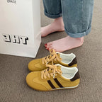 Damen Sportliche Sneaker mit elastischem Schnürsystem und rutschfester Sohle R&B