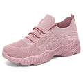 Damen Atmungsaktive sportliche Sneaker mit elastischem Obermaterial