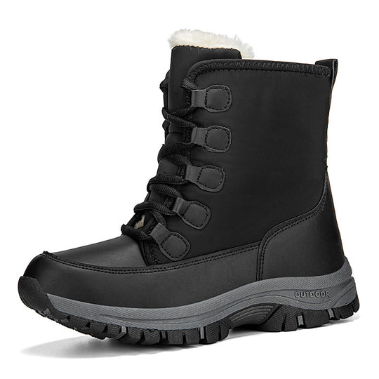 Damen Winterboots mit rutschfester Sohle und isolierendem Futter R&B