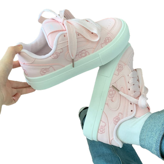 Damen Modische Sneaker mit texturierter Oberflächenstruktur und bequemem Fußbett R&B