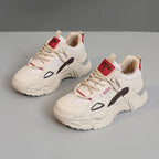 Damen Sportliche Chunky Sneaker mit atmungsaktiver Mesh-Oberfläche und dämpfendem Profil R&B