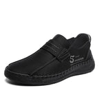 Herren Mokassins mit verstellbarem Klettverschluss und atmungsaktiver Sohle R&B