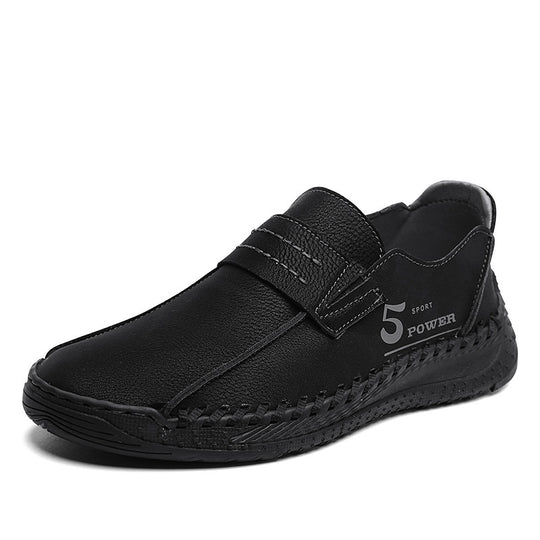 Herren Mokassins mit verstellbarem Klettverschluss und atmungsaktiver Sohle R&B
