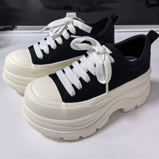 Damen Plattform Sneakers mit Urbanem Design und Bequemer Dämpfung R&B