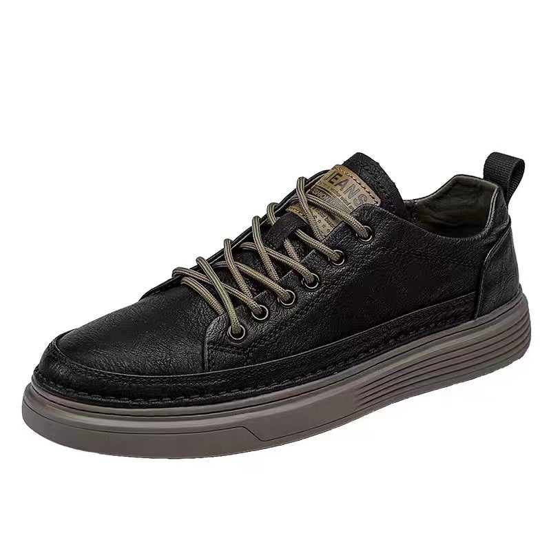 Damen Hochwertige Sneaker mit robustem Leder und rutschfester Sohle R&B