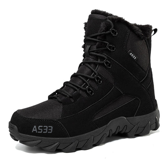Herren Isolierte Winterstiefel mit rutschfester Sohle und warmem Innenfutter R&B