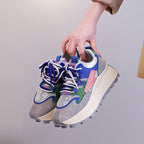 Damen trendige Sneakers mit einzigartigem Design und ergonomischer Dämpfung R&B