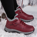 Damen Winterliche Schneestiefel mit isolierendem Futter und rutschfester Sohle R&B