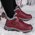Damen Winterliche Schneestiefel mit isolierendem Futter und rutschfester Sohle R&B