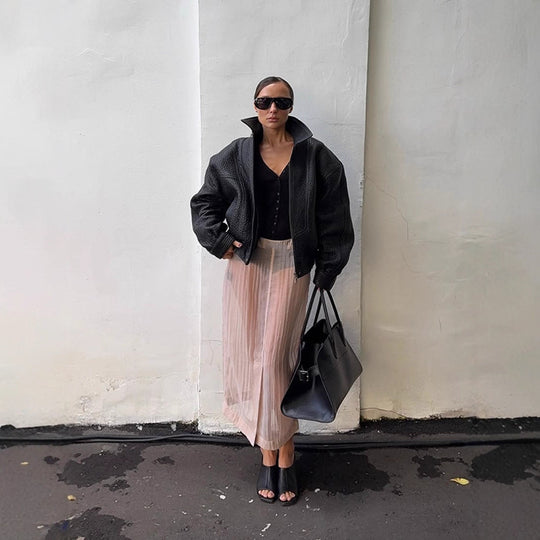 Damen Oversized jacke R&B