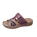 Damen eleganten Freizeitsandalen mit verstellbarem Riemen und ergonomischer Fußbettung R&B