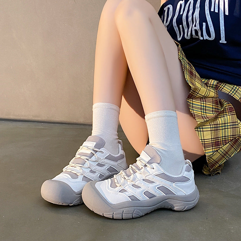 Damen Sportliche Wanderschuhe mit atmungsaktiver Obermaterialkombination und stabiler Sohle