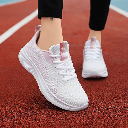 Damen Sportliche atmungsaktive Sneakers mit flexiblem Obermaterial R&B