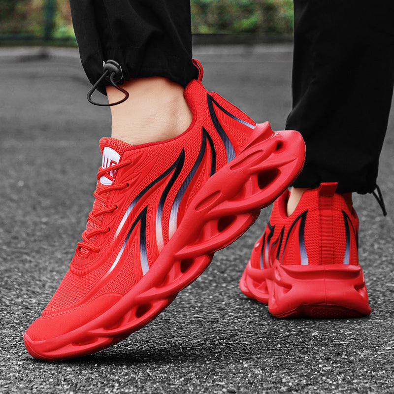 Damen Sportliche Sneakers mit innovativem Dämpfungssystem und atmungsaktiver Mesh-Oberfläche R&B