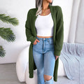 R&B | Einfarbige Strickjacke für Elegante Outfits