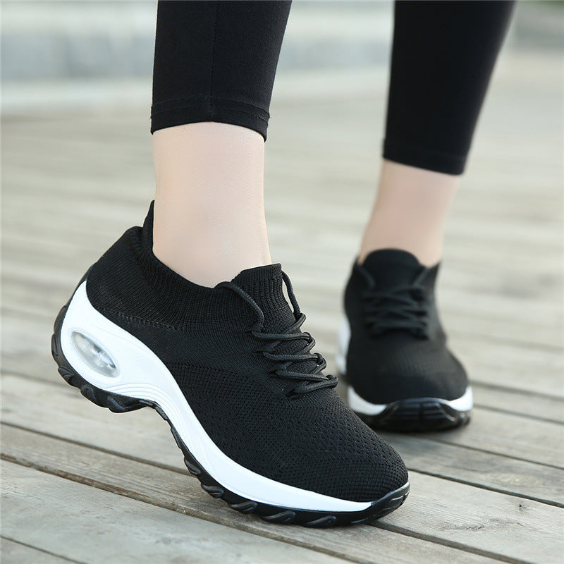 Damen Atmungsaktive Komfort-Sneaker mit flexibler Sohle und innovativer Dämpfungstechnologie