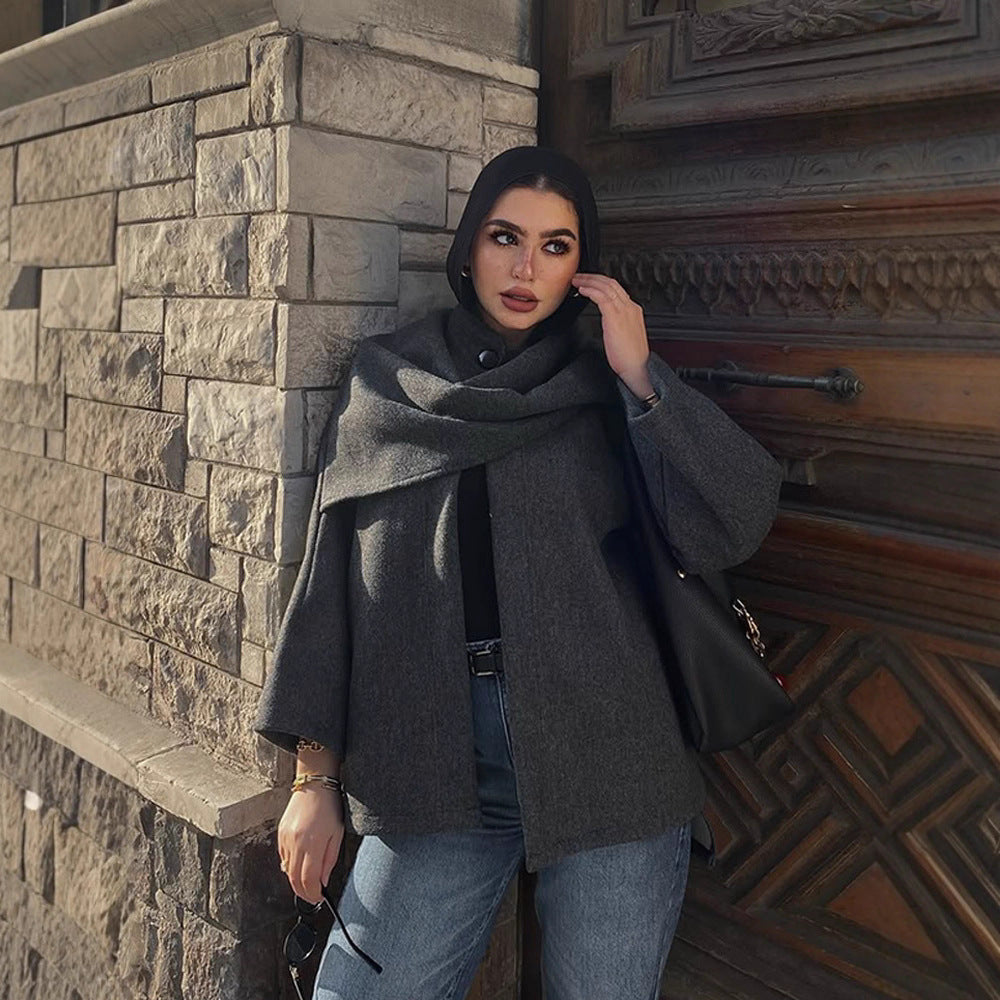 Damen elegante Oversized Jacke R&B