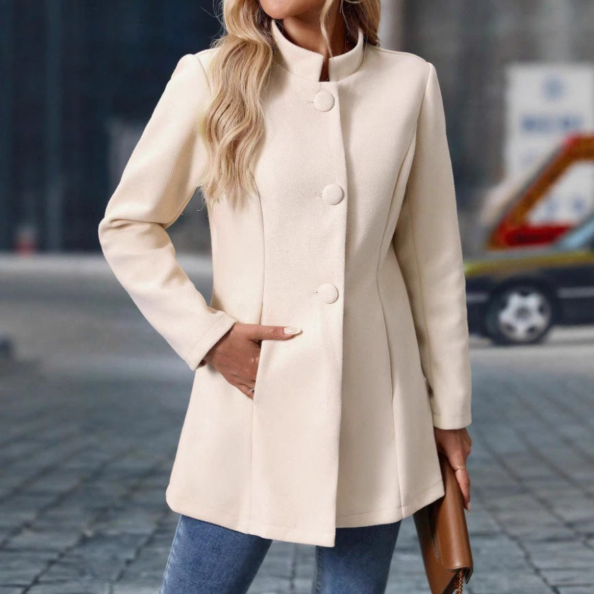 Damen klassischer und eleganter Mantel R&B