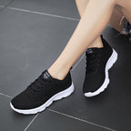 Damen Sportliche Netzsneaker mit atmungsaktivem Obermaterial und dämpfender Sohle