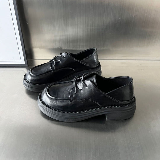 Damen Chunky Derby Schuhe mit bequemem Fußbett und modischem Design R&B