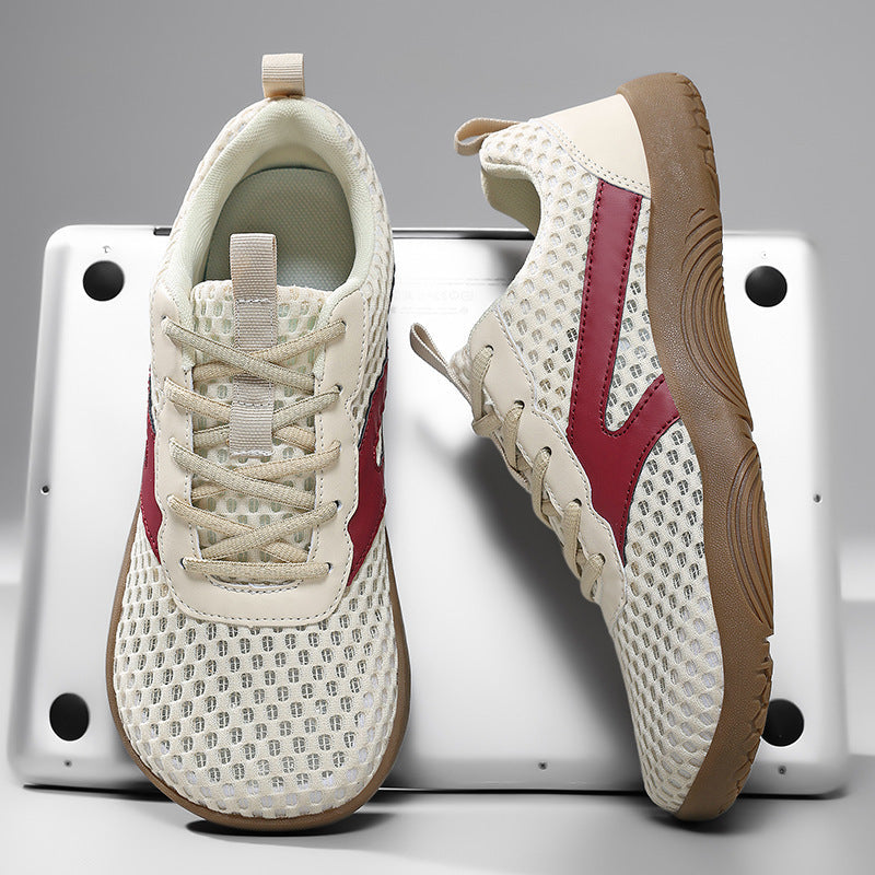 Damen Sportliche Atmungsaktive Sneakers mit flexiblem Obermaterial