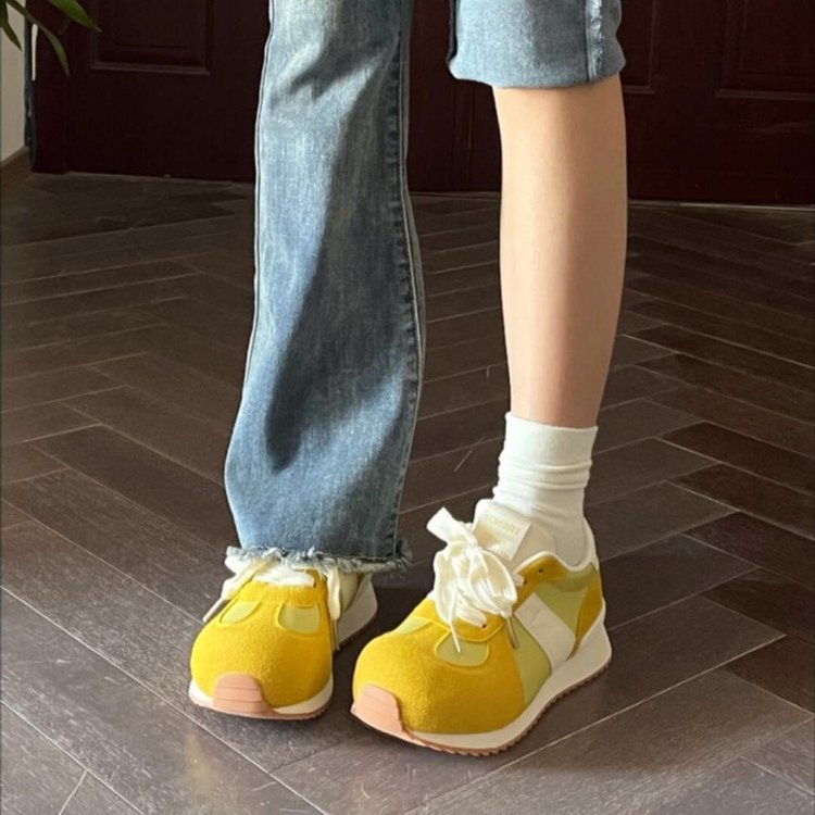 Damen Sportliche Freizeitsneaker mit komfortabler Dämpfung und atmungsaktiver Oberfläche R&B