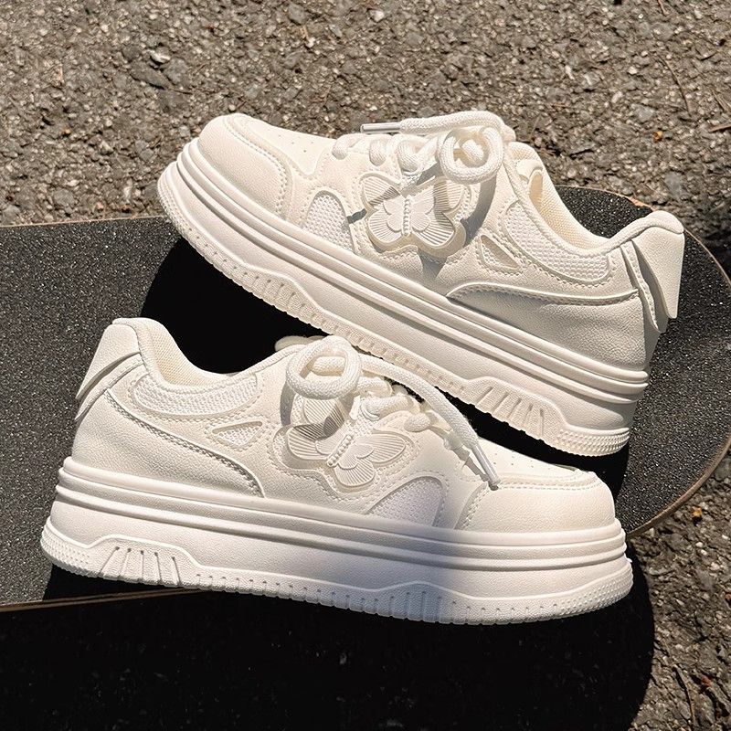 Damen Sportliche Sneaker mit luftdurchlässigem Obermaterial und stabiler Plateausohle R&B