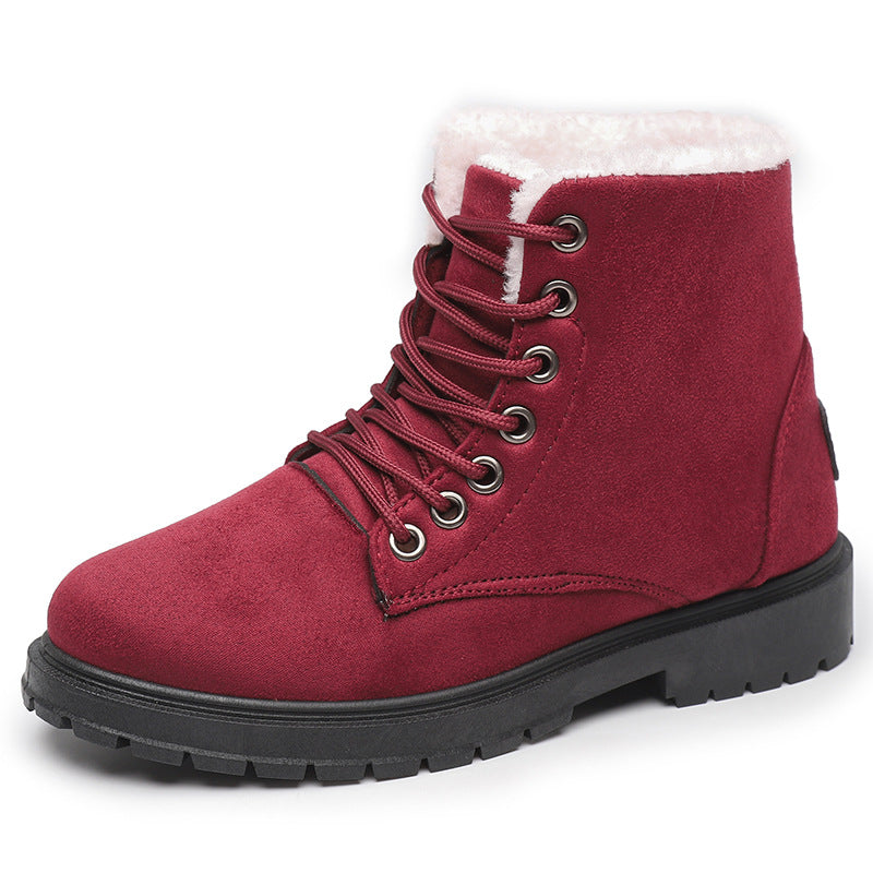 Damen Warmgefütterte Winterstiefel mit rutschfester Profilsohle R&B