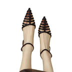 Damen Elegant geschnittene Riemchen Sandalen R&B