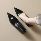 Damen spitze Absatzschuhe