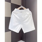 Herren leichte Freizeithose mit elastischem Bund und seitlichen Taschen