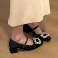 Damen elegante Slingback Pumps mit funkelndem Strassverzierungen