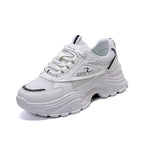 Damen Chunky Sneakers mit atmungsaktivem Obermaterial und stoßdämpfender Sohle R&B