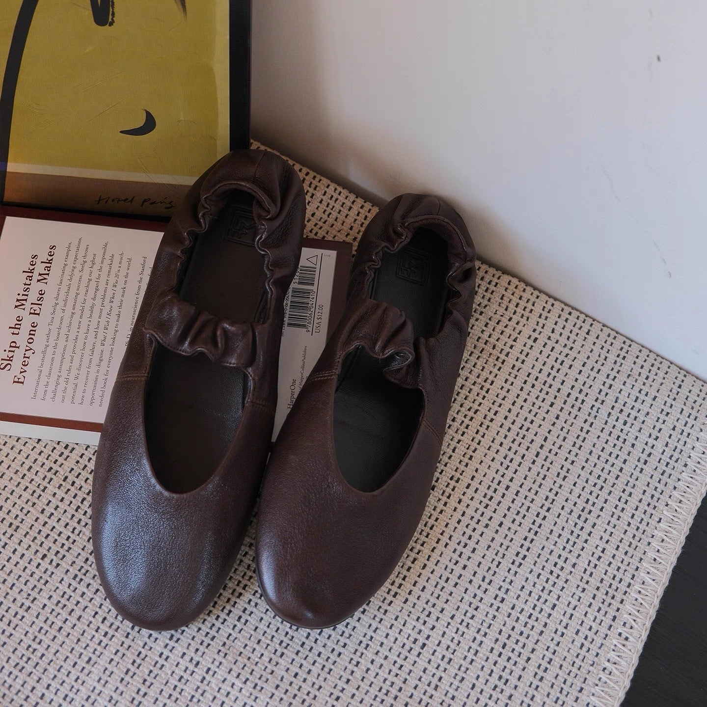 Damen Ballerinas mit elastischem Riemen und weichem Innenfutter R&B