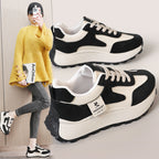 Damen Sportliche Chunky Sneakers mit dämpfender Laufsohle und strapazierfähigem Obermaterial R&B