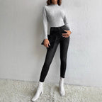 Damen Langarm Shirt mit Rippendesign R&B