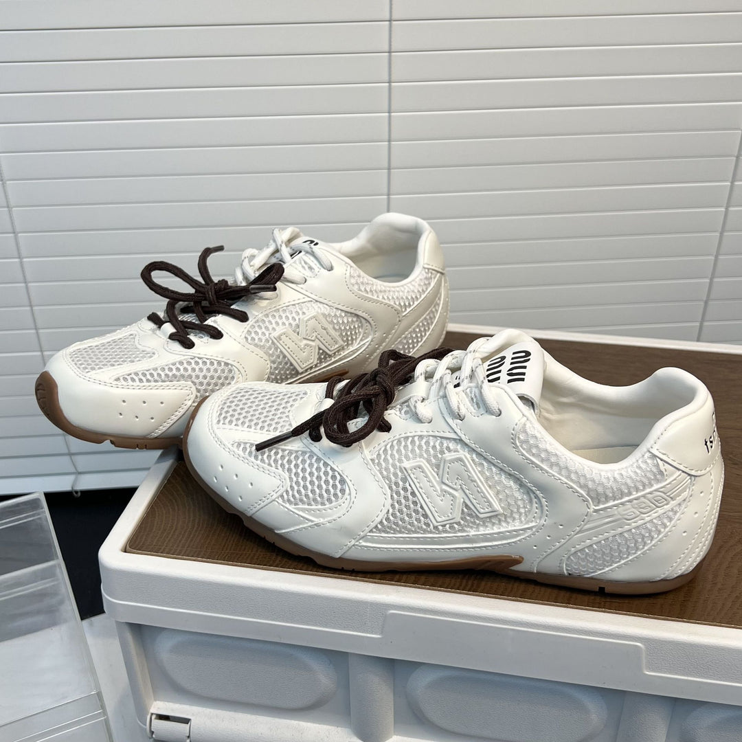 Damen Sportliche Laufschuhe mit atmungsaktiver Mesh-Konstruktion und stabiler Sohle R&B