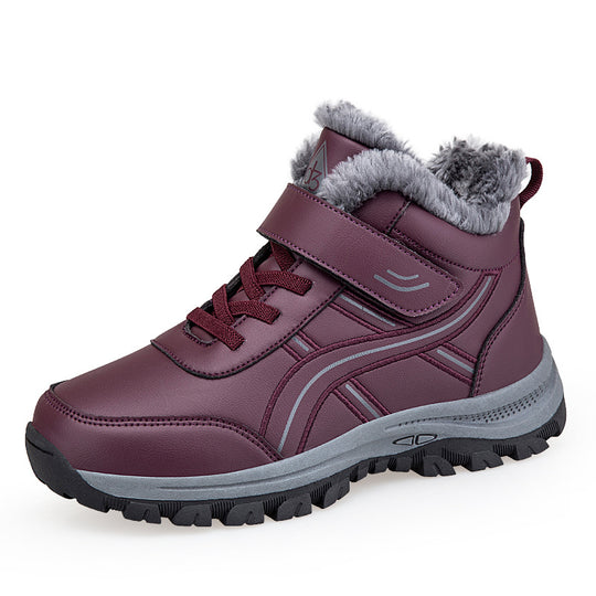 Damen isolierte Winterstiefel mit rutschfester Sohle R&B