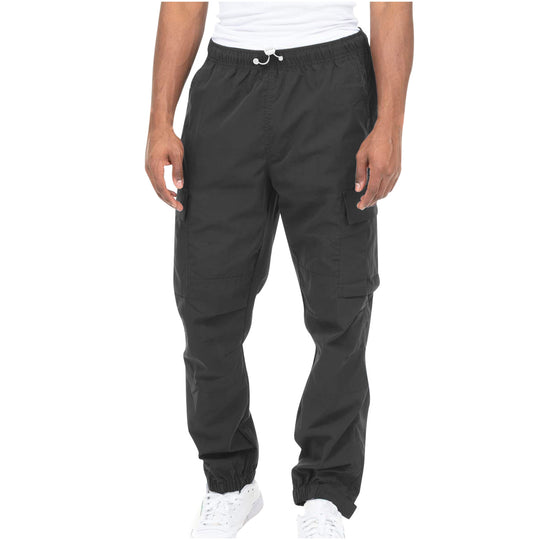 Herren Cargo-Hose mit elastischem Bund und praktischen Seitentaschen R&B