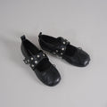 Damen Ballerinas mit modischem Schnallen- und Schleifendetail R&B