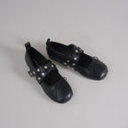 Damen Ballerinas mit modischem Schnallen- und Schleifendetail R&B