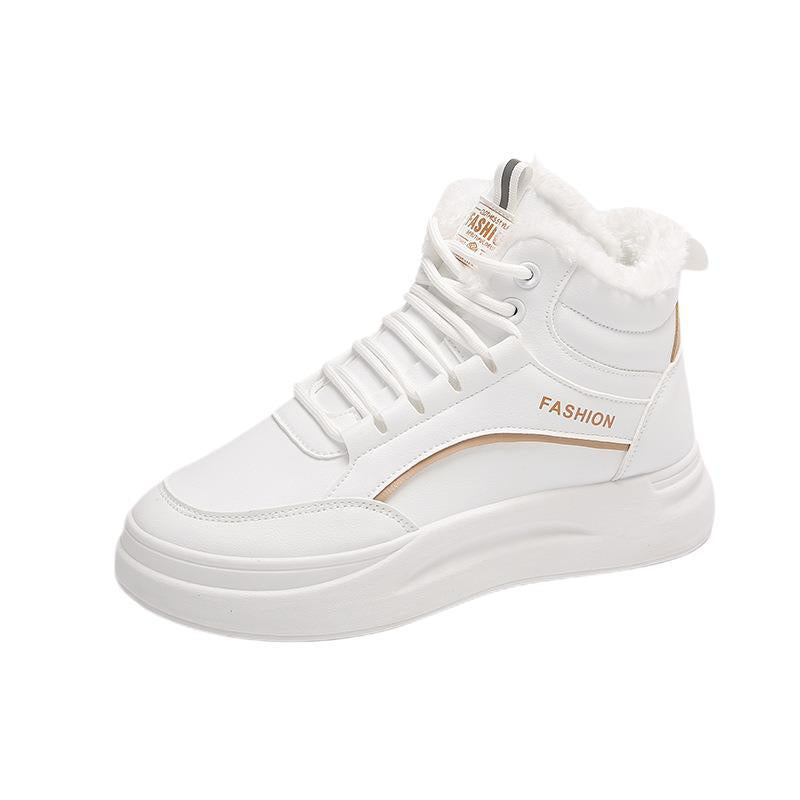 Damen Hohe Sneakers mit wärmendem Innenfutter und sportivem Design R&B